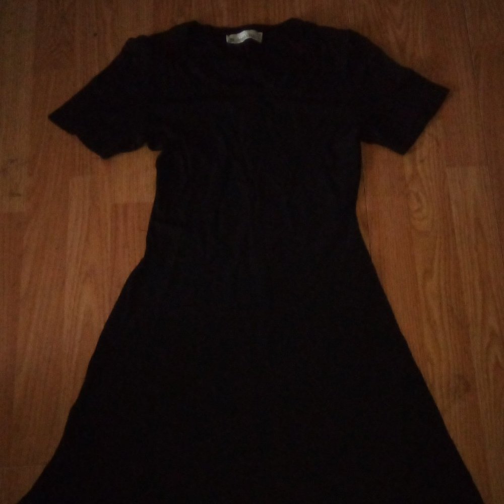 black dress